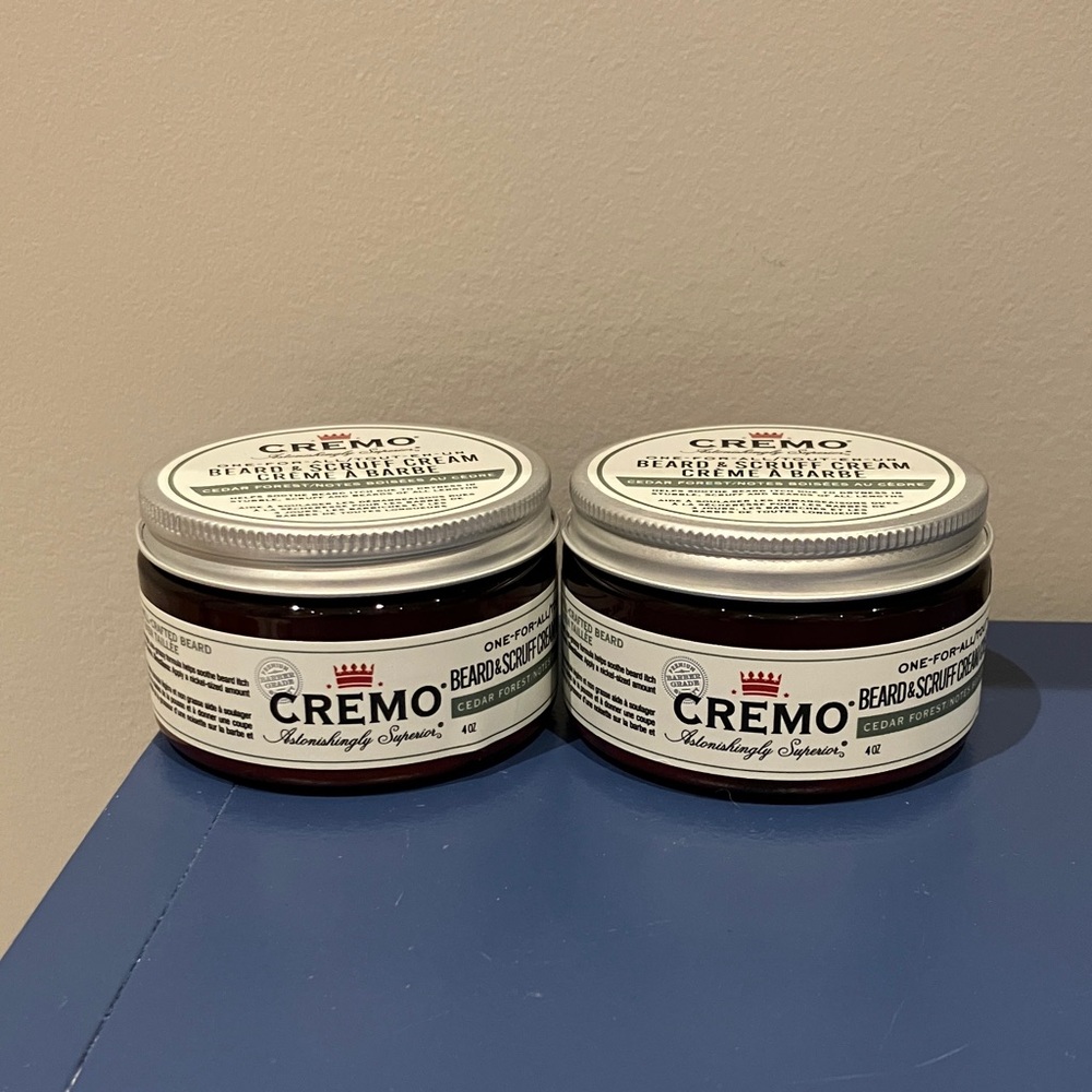 Cremo Beard Scruff Cream New (2 pack)
